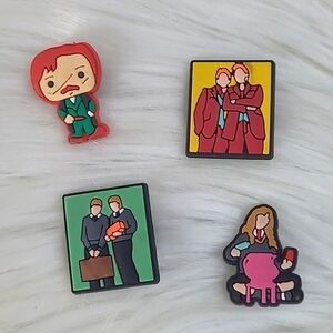 Disney Harry Potter Hogwarts CROCS Charms Jibbitz Set of Four Collectible